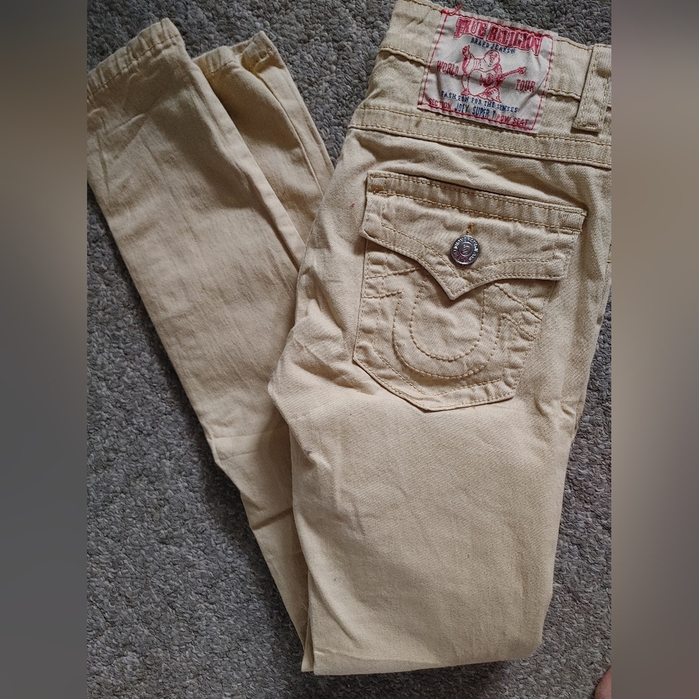 True Religion Joey Super T SZ.27 Tan